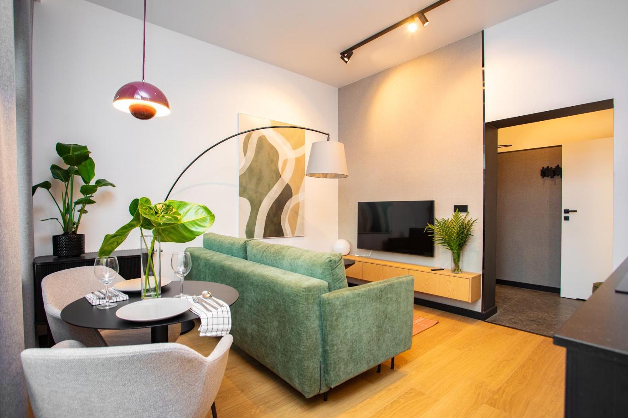 Apartament Zielona 5 - Centrum Poznan Dış mekan fotoğraf